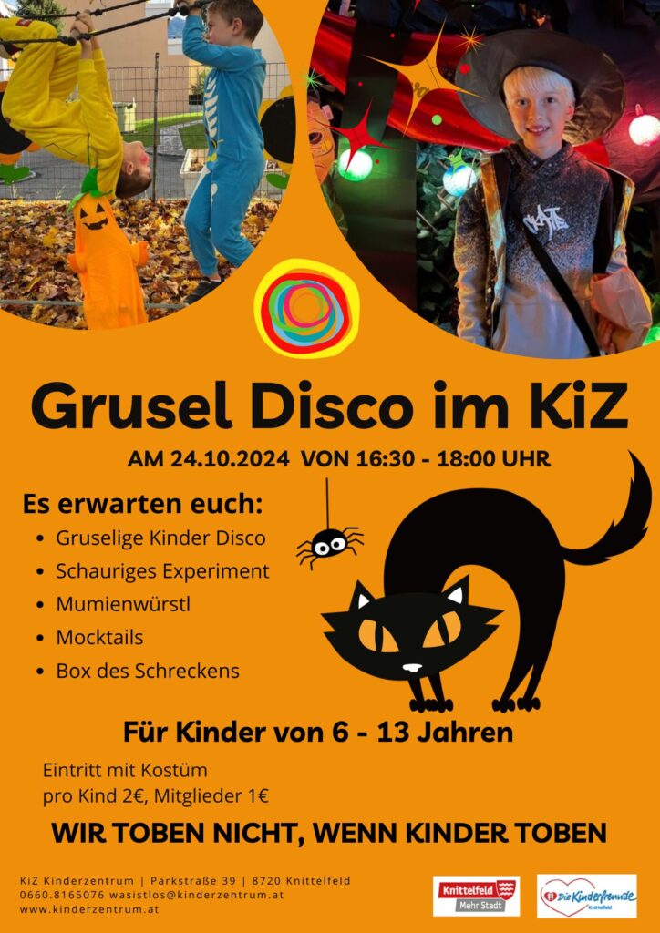 Grusel Disco 24 - Kinderzentrum Knittelfeld